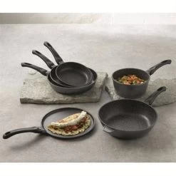 Poêle Revêtement Dur Comme La Pierre 24 Cm -Fine Kitchenware 10823 4 3 Poele revetement Dur comme la pierre 24 cm Mathon