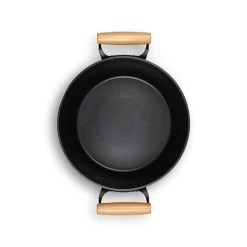 LIVOO Faitout Wood Line Blanc 24 Cm -Fine Kitchenware 116000 1 1 Faitout wood line blanc 24 cm Livoo