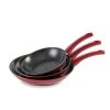 Lot De 3 Poêles Antiadhérentes Prestige Rubis 20, 24 Et 28 Cm -Fine Kitchenware 13920 0 3 Lot de 3 poeles antiadherentes Prestige Rubis 20 24 et 28 cm Mathon