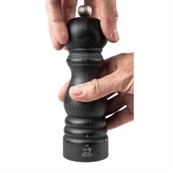 Peugeot Moulin à Sel Manuel En Bois 18 Cm Paris Graphite -Fine Kitchenware 201238 3 2 Moulin a sel manuel en bois 18 cm Paris Graphite Peugeot