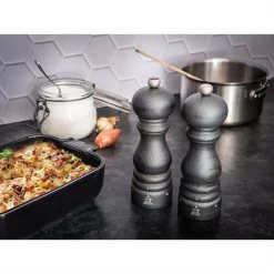 Peugeot Moulin à Sel Manuel En Bois 18 Cm Paris Graphite -Fine Kitchenware 201238 4 2 Moulin a sel manuel en bois 18 cm Paris Graphite Peugeot