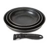 Set 3 Poêles Anti-adhésives Effet Pierre Et Manche Amovible -Fine Kitchenware 20211 0 4 Set 3 poeles anti adhesives Effet Pierre et manche amovible Mathon