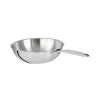 Wok 28 Cm Inox Castel'pro -Fine Kitchenware 271069 0 1 Wok 28 cm Inox Castel pro Cristel