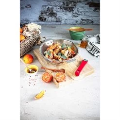 Wok Inox Casteline 28 Cm 9 Wok Inox Casteline 28 Cm -Fine Kitchenware 272019 3 3 Wok inox Casteline 28 cm Cristel