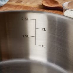 Faitout Tout Inox Excell Inox 20 Cm 3 L -Fine Kitchenware 274023 2 1 Faitout tout inox Excell Inox 20 cm 3 L Mathon