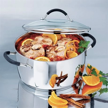 Faitout Inox Rapid Cook Avec Couvercle 24 Cm 5 L 3 Faitout Inox Rapid Cook Avec Couvercle 24 Cm 5 L
