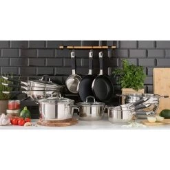 Faitout Inox Rapid Cook Avec Couvercle 24 Cm 5 L 7 Faitout Inox Rapid Cook Avec Couvercle 24 Cm 5 L -Fine Kitchenware 27621 2 5 Faitout inox Rapid Cook avec couvercle 24 cm 5 L Mathon