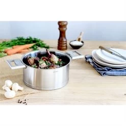 Faitout Inox Strate 26 Cm 6,6 L -Fine Kitchenware 27637 1 2 Faitout inox Strate 26 cm 6 6 L Cristel