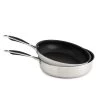 Set Poêle Et Sauteuse Antiadhérentes Inox Excell'Inox 28 Cm -Fine Kitchenware 279033 0 5 Set Poele et sauteuse antiadherentes inox Excell Inox 28 cm Mathon