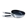 Lot 2 Poêles Antiadhésives Rapid Cook Inox 20 Et 24 Cm -Fine Kitchenware 279117 0 2 Lot 2 poeles antiadhesives Rapid Cook inox 20 et 24 cm Mathon