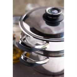 Lot Faitout Basse Température Et Insert Cuit Vapeur 20cm -Fine Kitchenware 279193 1 2 Lot faitout basse temperature et insert cuit vapeur 20cm Ecovitam