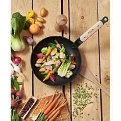 Fine Kitchenware -Fine Kitchenware 281005 1 1 Poele 28 cm choc B Bois De Buyer
