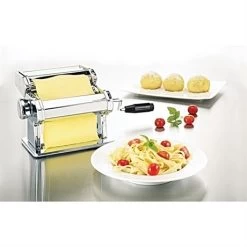 Lot Machine à Pâtes + Doseur à Spaghettis En Inox 9 Lot Machine à Pâtes + Doseur à Spaghettis En Inox -Fine Kitchenware 28918 3 1 Lot machine a pates doseur a spaghettis en inox Mathon