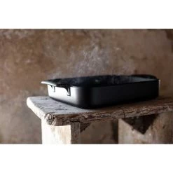 Plat Rectangulaire Belle Cuisine Effet Fonte 30 Cm -Fine Kitchenware 301057 2 2 Plat rectangulaire Belle Cuisine Effet Fonte 30 cm Revol