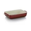 Plat à Four Rectangulaire En Céramique 32 Cm Rouge -Fine Kitchenware 301243 0 1 Plat a four rectangulaire en ceramique 32 cm rouge Kela