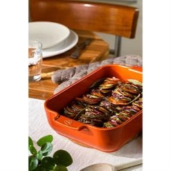 Peugeot Plat Rectangulaire Céramique Terracotta 40 Cm -Fine Kitchenware 301343 3 3 Plat rectangulaire ceramique terracotta 40 cm Peugeot