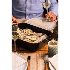 Peugeot Plat à Four Céramique Appolia Rectangulaire Noir Mat 40 Cm -Fine Kitchenware 301368 4 3 Plat a four ceramique Appolia rectangulaire noir mat 40 cm Peugeot
