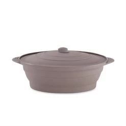 Papillote Rétractable Fond Vapeur En Silicone 30 Cm 1,5 L -Fine Kitchenware 35145 1 5 Papillote retractable fond vapeur en silicone 30 cm 1 5 L Mathon