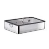 Plat à Four En Inox Avec Couvercle Transparent 36 X 25 Cm 1 Plat à Four En Inox Avec Couvercle Transparent 36 X 25 Cm -Fine Kitchenware 37114 0 2 Plat a four en inox avec couvercle transparent 36 x 25 cm Inoxriv