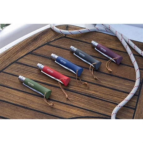 Opinel Couteau Pliant N°08 Baroudeur Bleu Foncé 8,5 Cm 4 Opinel Couteau Pliant N°08 Baroudeur Bleu Foncé 8,5 Cm – Image 2