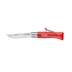 Opinel Couteau Pliant N°08 Baroudeur Rouge 8,5 Cm