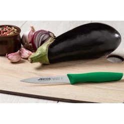 Set 3 Couteaux D'office Nova Coloris Vert -Fine Kitchenware 411063 2 1 Set 3 couteaux d office Nova coloris vert Arcos