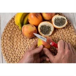 Set 3 Couteaux D'office Nova Coloris Rouge 11 Set 3 Couteaux D'office Nova Coloris Rouge -Fine Kitchenware 411064 4 1 Set 3 couteaux d office Nova coloris rouge Arcos