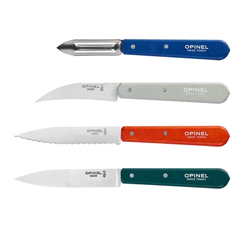 Opinel Coffret 4 Couteaux Essentiels Primo 3 Opinel Coffret 4 Couteaux Essentiels Primo