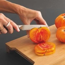 Set De 4 Couteaux Bois D'acacia Et Lame Inox -Fine Kitchenware 471071 4 3 Set de 4 couteaux bois d acacia et lame inox Mathon