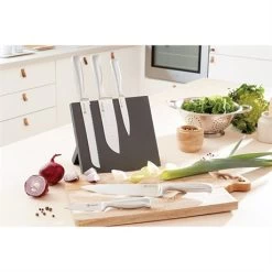 Set De 5 Couteaux De Cuisine En Inox -Fine Kitchenware 471243 3 8 Set de 5 couteaux de cuisine en inox Mathon