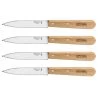 Opinel Set 4 Couteaux Office Lames Crantées Inox 10 Cm Couleur Naturel -Fine Kitchenware 471908 0 1 Set 4 couteaux office lames crantees inox 10 cm couleur naturel Opinel