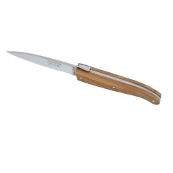 Couteau De Poche En Bois De Chêne Avec étui En Cuir Laguiole 8 Couteau De Poche En Bois De Chêne Avec étui En Cuir Laguiole -Fine Kitchenware 47604 2 2 Couteau de poche en bois de chene avec etui en cuir Laguiole Jean Dubost