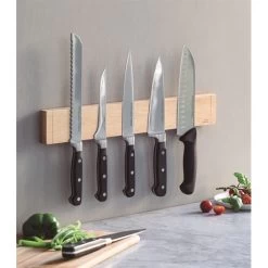 Support Magnétique à Couteaux -Fine Kitchenware 480003 2 4 Support magnetique a couteaux Lacor