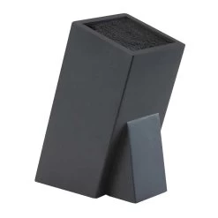 Bloc Rangement De Couteaux Universel Noir Pradel
