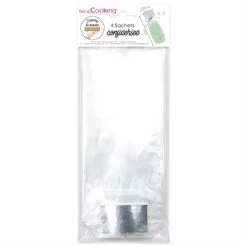 Set De 12 Sachets à Confiseries -Fine Kitchenware 569008 2 1 Set de 12 sachets a confiseries Scrapcooking