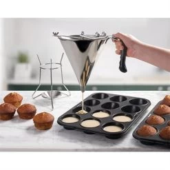 Entonnoir Piston 2 L En Inox 7 Entonnoir Piston 2 L En Inox -Fine Kitchenware 573043 2 1 Entonnoir piston 2 L en inox Lacor