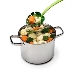 Écumoire Feuille -Fine Kitchenware 653001 2 2 Ecumoire feuille PA Design