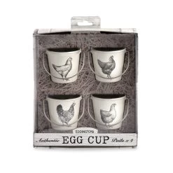 4 Coquetiers Authentic En Métal