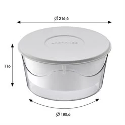 Pot Pour Spécialités Laitières Protéinées 1 L -Fine Kitchenware 658033 4 1 Pot pour specialites laitieres proteinees 1 L Lagrange