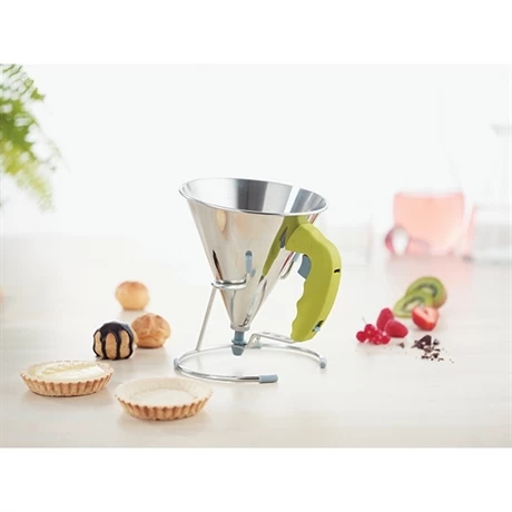 De Buyer Entonnoir à Piston Vert 4 De Buyer Entonnoir à Piston Vert – Image 2