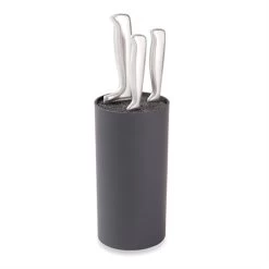 Bloc Couteaux Universel Rond Noir